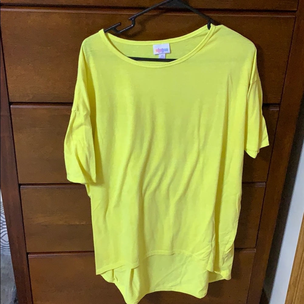 Lularoe Irma XS Yellow